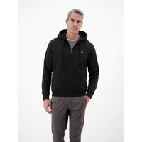 LERROS Sweatjacke Hoodie Sweat-Jacke Kapuzensweatjacke mit Tunnelzug und seitlichen Reißverschlusstaschen