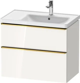 Duravit D-Neo Waschtischunterbau wandhängend Weiß Hochglanz 784x452x625 mm - DE4358034220000 DE4358034220000