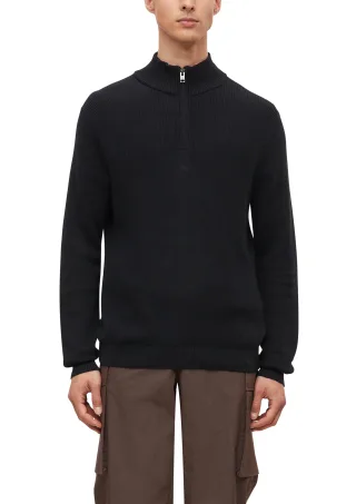 s.Oliver - Strickpullover schwarz - Gr. - S