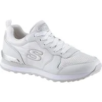 Skechers Gold´n Gurl Sneaker Freizeitschuh, Halbschuh, Schnürschuh mit Metallic-Details