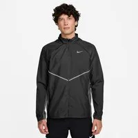 Nike Laufjacke M NK UV RPL MILER JKT mit Reißverschluss, atmungsaktiv, wasserabweisend, windabweisend