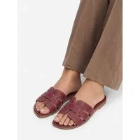 Jenny Jenny Damen Flip-Flops Rotwein Badepantolette