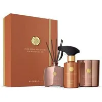 Rituals Pflege-Geschenkset Rituals Private Collection Suede Vanilla Gift Set L 2025, 3-tlg., Duftkerze, Duftstäbchen & Raumduft – Vanille, Kardamom & Patchouli