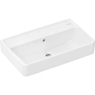 hansgrohe Xanuia Q Waschtisch 60214450 600x370mm, ohne Hahnloch, mit Überlauf, weiß