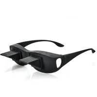 HAC24 Brille Prismabrille Fernseh Lese Winkelbrille Fernsehbrille, 90 Grad Blick Zum Lesen Im Liegen