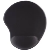 Hama Mauspad Mauspad, ergonomisches Mauspad, Schwarz