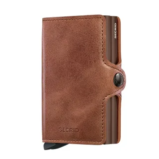 secrid - Twin Wallet Vintage (70x102x25mm) braun - Gr. - 00