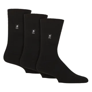 3er-Pack Herren Thermosocken Warme Winter Crew-Socken mit gebürstetem Innenfutter