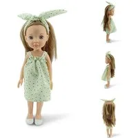 Moni Anziehpuppe Pretty Doll, 33 cm, Kleidung, Haare, Schuhe, beweglich, Rollenspiel, ab 3 Jahren