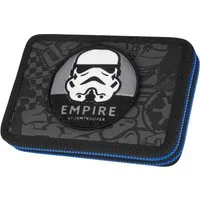 CoolPack Federmäppchen Etui XL, Star Wars, Darth Vader, mit 2 Reißverschlüssen, befüllt