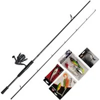Abu Garcia Spinnrute, Abu Garcia Fast Attack Pro 270 10-45g Zander Komplett-Angelset