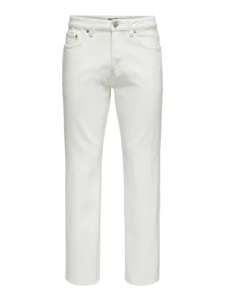 ONLY&SONS - ONSEDGE STRAIGHT WHITE 2650 PIM DNM White Denim - Gr. - 34