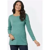 Sieh an! Strickpullover Longpullover Langarm Jersey
