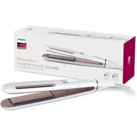 Philips Glätteisen Prestige BHS830/00 Keramik-Beschichtung, mit SenseIQ Technologie, Tetra Ionic System und 3 Styling-Modi