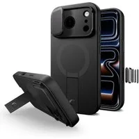 TECH PROTECT Handyhülle Kevlar Aura mit Magnetfunktion Kompatibel mit iPhone 17 Pro Max 6,9, Strukturierter Kevlar Look mit integrierter Magnetfunktion