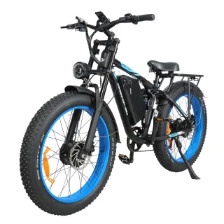 [EU Direct] GERPSI DP2603 Electric Bike 52V 32AH Battery 1500W*2 Dual Motors Recommended Top Speed 25KM/H Double-shoulde