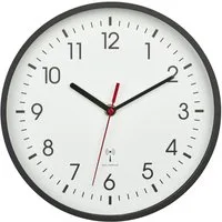 TFA Dostmann Wanduhr TFA Dostmann 60.3550.01 Funk Wanduhr 24.5 cm x 42 mm Schwarz