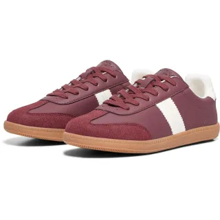 ONLY Amber Polyester Damen Sneaker In Burgunderrot/creme