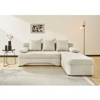 Jockenhöfer Gruppe Ecksofa L-Form, B: 191 cm, mit Bettfunktion & Bettkasten