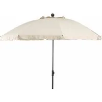Siena Garden Sonnenschirm Tropico Mittelstockschirm natur Ø 250cm Sonnenschirm Terrassenschirm