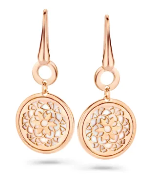 Orphelia 'Madelene' Damen 925er Sterling Silber Ohrringe - Rose ZO-7163/RG