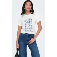 ONLY T-Shirt ONLKITA (1-tlg) Pailletten