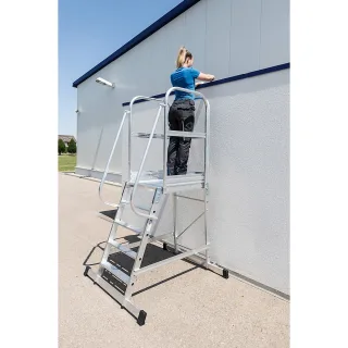 Munk Plattformleiter mit Rollen - 303105