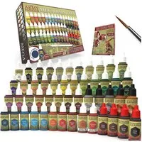 Army Painter Spielfigur Mega Paint Set 50 Farben Pinsel Painting Guide WP8021, (50-tlg)