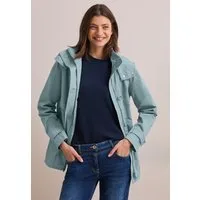 CECIL Cargojacke mit Kapuze in Tasche am Nacken