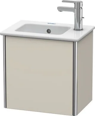 Duravit XSquare Waschtischunterbau wandhängend Taupe Supermatt 410x289x400 mm - XS4170L8383 XS4170L8383