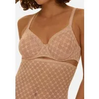 SIMONE PERELE Bügel-BH Plume (1-tlg) Bügel-BH - Transparent - Aus transparenter Stretch-Spitze