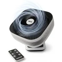SALCO Tischventilator SST-261, 8 Geschwindigkeiten, 80°-Oszillation & Neigung, Timer, Fernbedienung
