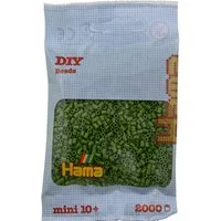 Hama Bügelperlen 2000 Mini Bügelperlen - Helle Olive