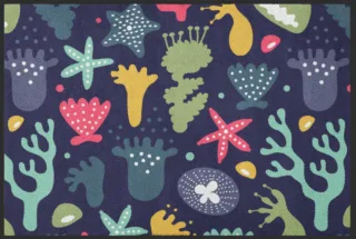 Fussmatte Unterwasserwelt 4695 | Größe: 60 cm x 45 cm