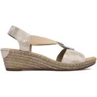 Rieker Rieker Damen-Sandalen Beige 624H6-60 Sandale