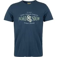 ROADSIGN australia T-Shirt Lifestyle (1, 1-tlg., 1) mit Statement-Print, bequeme Passform, perfektes Basic-Shirt