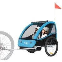 TIGGO Fahrradkinderanhänger Tiggo VS Kinderanhänger Fahrradanhänger für 1 oder 2 Kinder