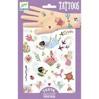 DJECO Kindertattoo DJ09599 Tattoos - Feenfreunde