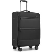 British Traveller Trolleyset, 41L Handgepäck & 68L/100L erweiterbare Stoffkoffer