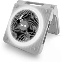 Unold Akku-Standventilator Solarventilator Camping, 5 Geschwindigkeitsstufen für drinnen und draußen Powerbank-Funktion
