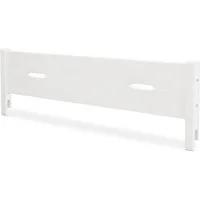 Ehrenkind Bettschutzgitter für Modulares Familienbett Plano (aus massivem, weiß lackierten Kiefernholz, Schütz vor dem Herausfallen, 45x150cm), Rausfallschutz, FSC® zertifiziert, Made in Europe