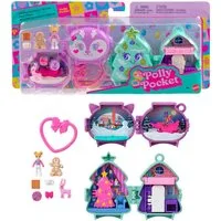 Polly Pocket Spielwelt Winter Holiday Schatulle