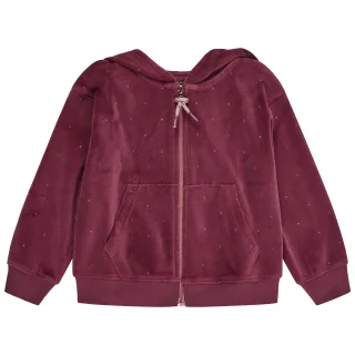STACCATO - Md.-Kap.-Sweatjacke red bud - Gr. - 110