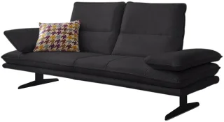 W.SCHILLIG 2,5-Sitzer "broadway, Designsofa mit tollem Sitzkomfort" Sitztiefenverstellung, Kopfteil- & Seitenteilverstellung, Breite 216cm