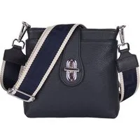 MIRROSI Umhängetasche Damen Crossbody Bag, Echtleder Made In Italy, (22x22x8cm) aus Wildleder