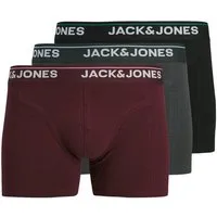 Jack & Jones Trunk JACTIMOTHY SOLID TRUNKS 3 PACK (Packung, 3-St)