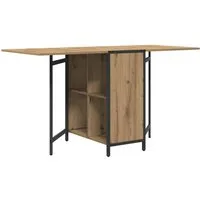 vidaXL Esstisch Esstisch 144 x 60 x 75 cm Holzwerkstoff Artisan-Eiche (1-St)