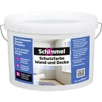 Schimmel X Schimmel-X Schutzfarbe Wand und Decke 10 L weiß Schimmelentferner