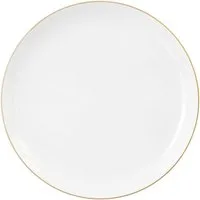 Seltmann Weiden Speiseteller Liberty - Goldrand, (1 St), Teller rund 27,5 cm