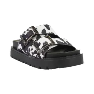 Buffalo Raya Ari Damen Schwarze Sandalen